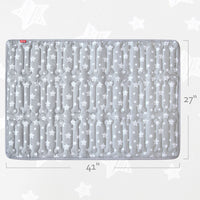 Load image into Gallery viewer, Dog Bed Mat with Cute Prints for Kennels Crates Beds Anti-Slip Bottom 3 Sizes
