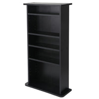 Load image into Gallery viewer, Storage Cabinet Multimedia DVD Rack Book Shelf Organizer Stand Audio Media Tower
