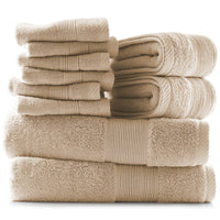 Load image into Gallery viewer, Luxury 10-Piece Cotton Towel Set
