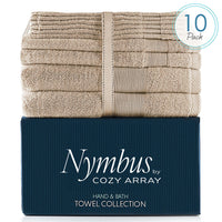 Load image into Gallery viewer, Luxury 10-Piece Cotton Towel Set
