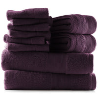 Load image into Gallery viewer, Luxury 10-Piece Cotton Towel Set
