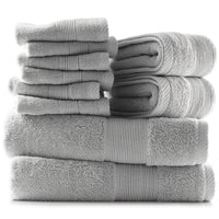 Load image into Gallery viewer, Luxury 10-Piece Cotton Towel Set
