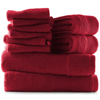 Load image into Gallery viewer, Luxury 10-Piece Cotton Towel Set
