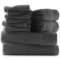 Load image into Gallery viewer, Luxury 10-Piece Cotton Towel Set
