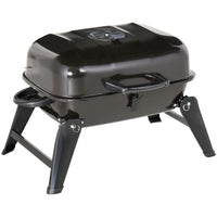 Load image into Gallery viewer, Portable Tabletop Charcoal Grill BBQ Camping Picnic Cooker Air Vent Outdoor
