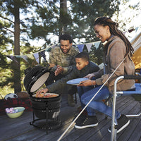 Load image into Gallery viewer, Outdoor BBQ Grill Charcoal Barbecue Pit Patio Backyard Camping Meat Cook Smoker
