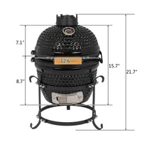 Load image into Gallery viewer, Outdoor BBQ Grill Charcoal Barbecue Pit Patio Backyard Camping Meat Cook Smoker
