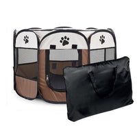 Load image into Gallery viewer, Portable Pet Playpen Foldable Dog Cat Playpen Camping Tent Kennel Crate
