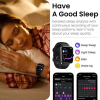 Load image into Gallery viewer, TOZO S3 Smart Watch Bluetooth 5.3 Answer/Make Call Full Touch Fitness Smartwatch
