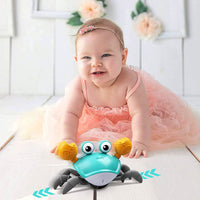 Load image into Gallery viewer, Crawling Crab Interactive Walking Dancing Toy Clockwork Baby Kids Toys
