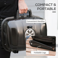 Load image into Gallery viewer, Portable Tabletop Charcoal Grill BBQ Camping Picnic Cooker Air Vent Outdoor
