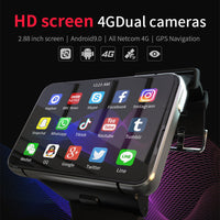 Load image into Gallery viewer, Large Screen 4G Smart Watch Android 9.0 4GB+64GB Heart Rate Monitor Wristwatch
