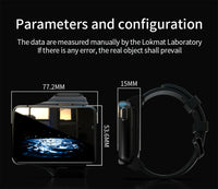 Load image into Gallery viewer, Large Screen 4G Smart Watch Android 9.0 4GB+64GB Heart Rate Monitor Wristwatch
