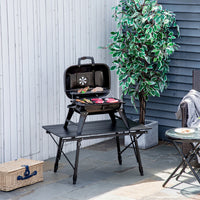 Load image into Gallery viewer, Portable Tabletop Charcoal Grill BBQ Camping Picnic Cooker Air Vent Outdoor
