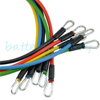 Load image into Gallery viewer, 11 PCS Resistance Band Set Yoga Pilates Abs Exercise Fitness Tube Workout Bands
