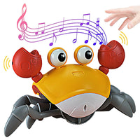 Load image into Gallery viewer, Crawling Crab Interactive Walking Dancing Toy Clockwork Baby Kids Toys
