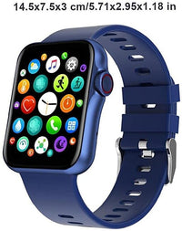 Load image into Gallery viewer, Touch screen exercise fitness tracker is waterproof, smart watch with heart rate monitor
