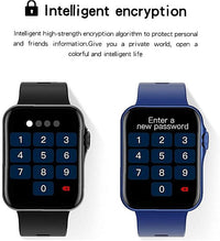 Load image into Gallery viewer, Touch screen exercise fitness tracker is waterproof, smart watch with heart rate monitor
