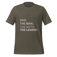 Load image into Gallery viewer, UNISEX T-SHIRT - DAD THE MAN, THE MYTH, AND THE LEGEND
