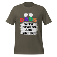 Load image into Gallery viewer, UNISEX T-SHIRT - DADS WITH BEARDS ARE BETTER
