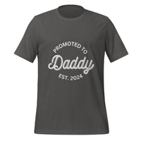Load image into Gallery viewer, UNISEX T-SHIRT - PROMOTED TO DADDY EST. 2024
