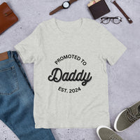 Load image into Gallery viewer, UNISEX T-SHIRT - PROMOTED TO DADDY EST. 2024

