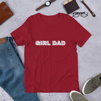 Load image into Gallery viewer, UNISEX T-SHIRT - GIRL DAD
