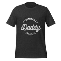 Load image into Gallery viewer, UNISEX T-SHIRT - PROMOTED TO DADDY EST. 2024

