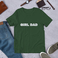 Load image into Gallery viewer, UNISEX T-SHIRT - GIRL DAD
