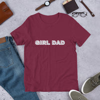 Load image into Gallery viewer, UNISEX T-SHIRT - GIRL DAD
