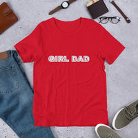 Load image into Gallery viewer, UNISEX T-SHIRT - GIRL DAD

